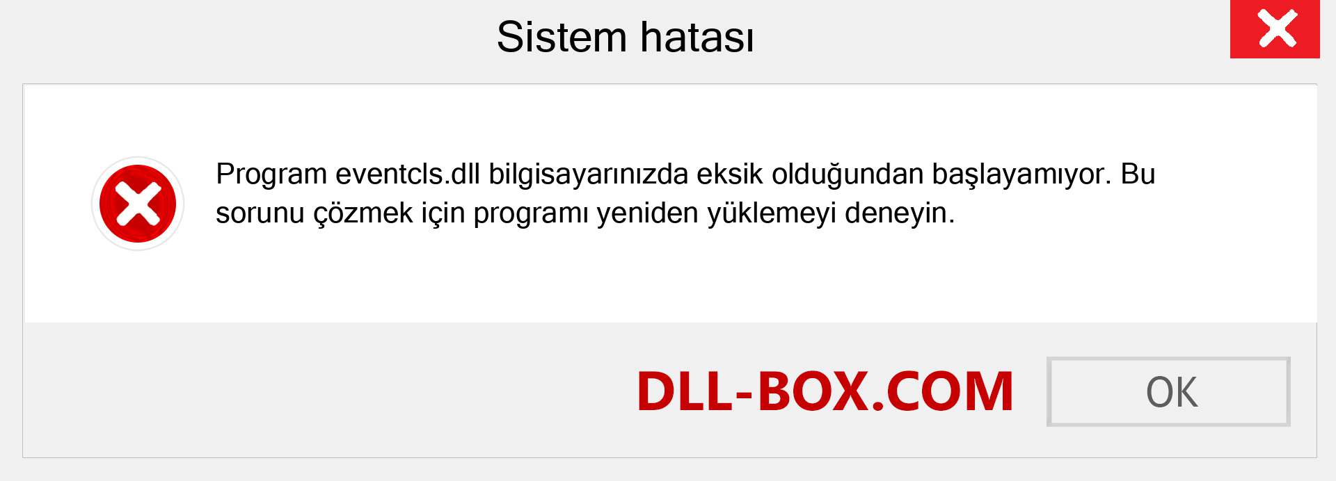 eventcls.dll dosyası eksik mi? Windows 7, 8, 10 için İndirin - Windows'ta eventcls dll Eksik Hatasını Düzeltin, fotoğraflar, resimler